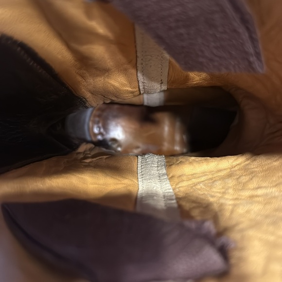 FRYE TRUE VINTAGE BLACK LABEL CAMPUS SUNRISE TALL WESTERN BOOTS - Picture 11 of 13